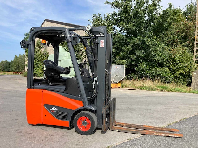 2020 linde e12 elektrische vorkheftruck - afbeelding 34 van  39