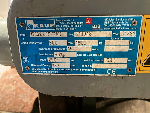 2020 linde e14 elektrische vorkheftruck met roterend vorkenbord en bakken klem - afbeelding 16 van  24
