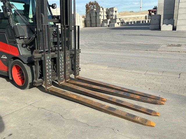 2020 linde e80-01/900 vorkheftruck - afbeelding 23 van  23