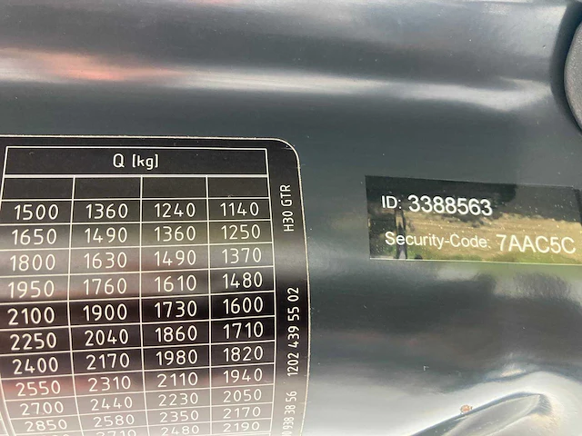 2020 linde h30t vorkheftruck - afbeelding 66 van  73