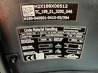 2020 linde h40t vorkheftruck - afbeelding 73 van  75