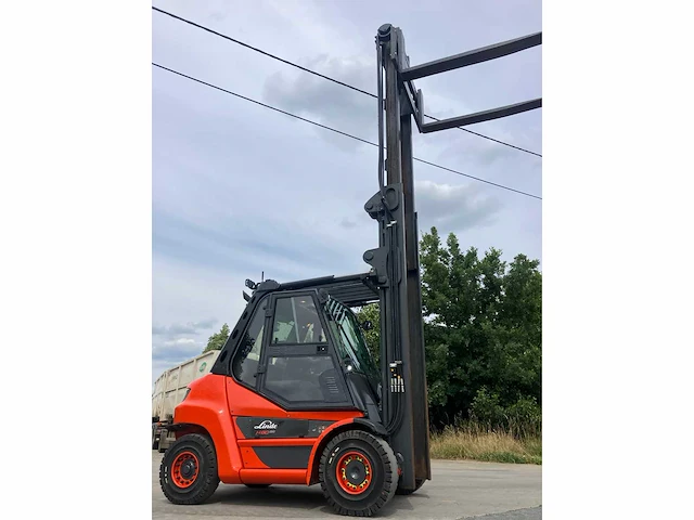 2020 linde h80d vorkheftruck met dubbele vork - afbeelding 4 van  71