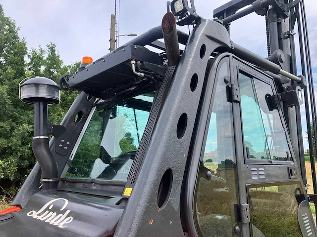 2020 linde h80d vorkheftruck met dubbele vork - afbeelding 40 van  71