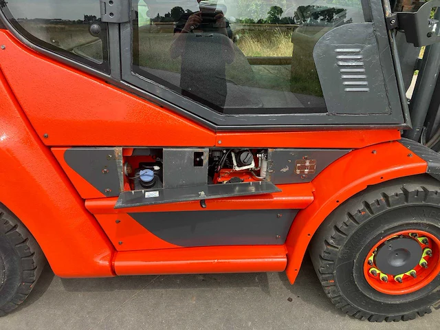 2020 linde h80d vorkheftruck met dubbele vork - afbeelding 47 van  71