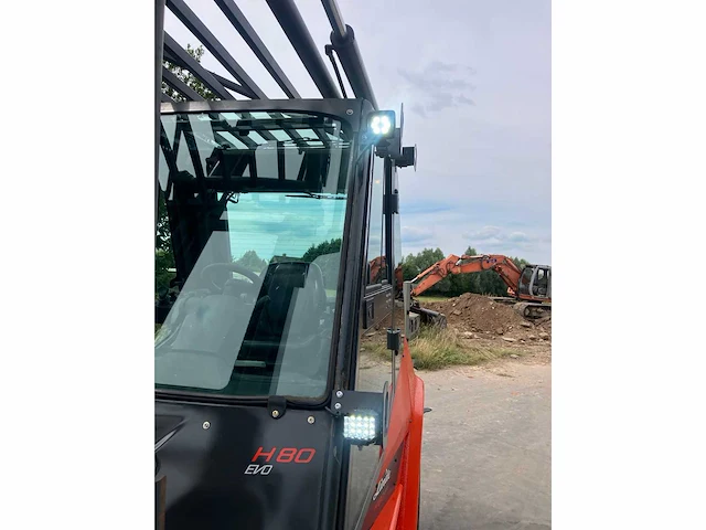 2020 linde h80d vorkheftruck met dubbele vork - afbeelding 53 van  71