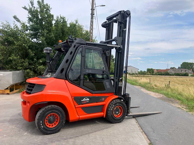 2020 linde h80d vorkheftruck met dubbele vork - afbeelding 45 van  71