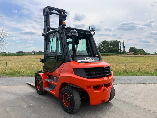2020 linde h80d vorkheftruck met dubbele vork - afbeelding 70 van  71