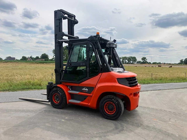 2020 linde h80d vorkheftruck met dubbele vork - afbeelding 71 van  71