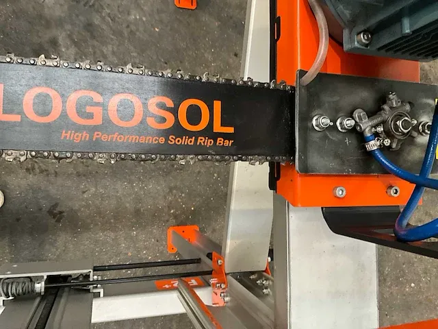 2020 logosol f2+ es8 elektrische boomzaagmachine - afbeelding 6 van  11