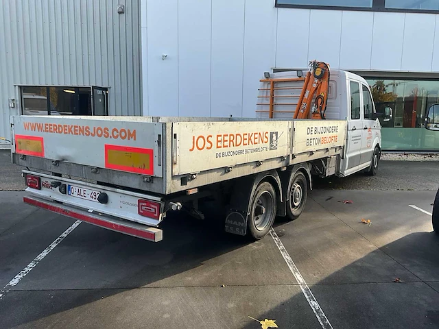 2020 man / noyens tge 3.180 4x4 bedrijfswagen met oplegger - afbeelding 5 van  21
