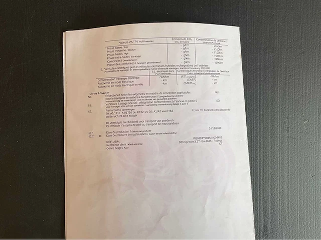 2020 mercedes-benz sprinter 314 cdi sprinter hoogtewerker - afbeelding 39 van  47