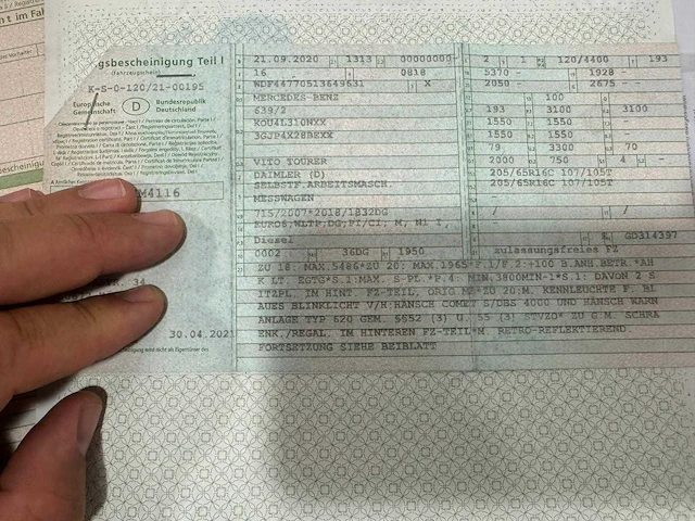 2020 mercedes-benz vito tourer 116cdi extra long 140.000km - afbeelding 42 van  47