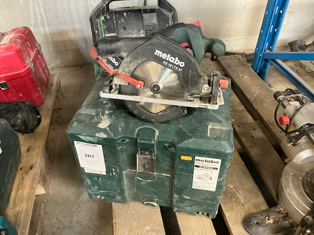 2020 metabo ks 18 ltx 57 cirkelzaagmachine - afbeelding 1 van  6