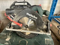 2020 metabo ks 18 ltx 57 cirkelzaagmachine - afbeelding 2 van  6