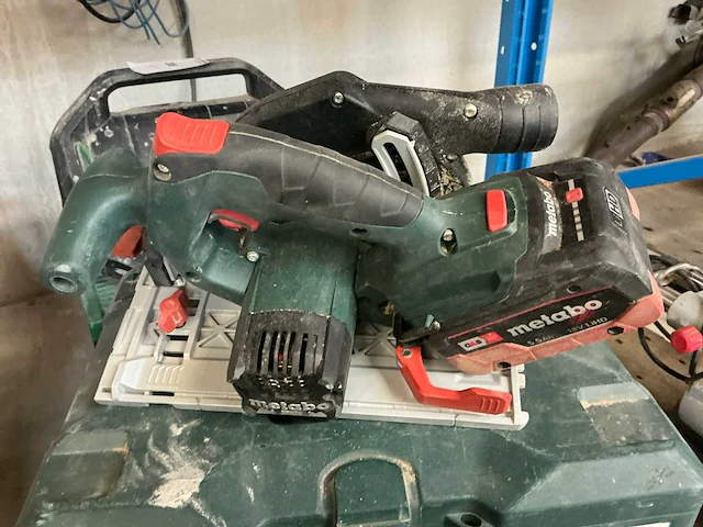 2020 metabo ks 18 ltx 57 cirkelzaagmachine - afbeelding 3 van  6