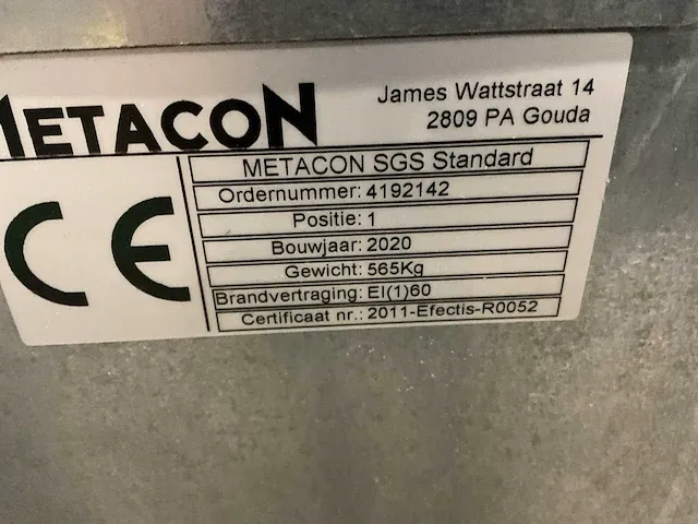 2020 metacon opslagcontainer voor gevaarlijke stoffen - afbeelding 6 van  6