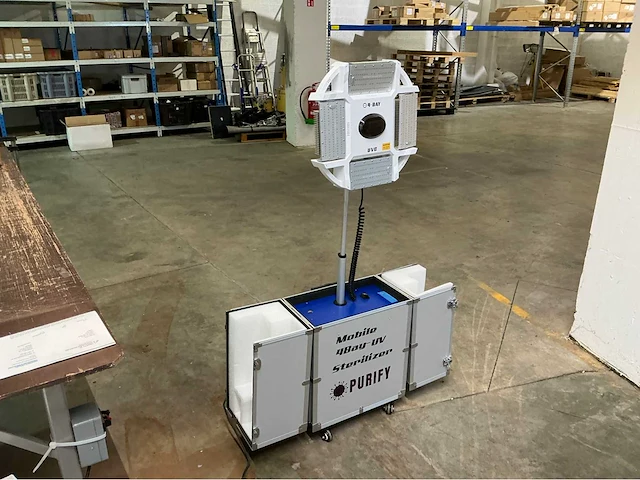 2020 mobile 4bay-uv sterilizer (purify) (7x) - afbeelding 1 van  16