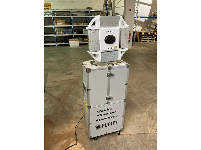 2020 mobile 4bay-uv sterilizer (purify) (7x) - afbeelding 9 van  16