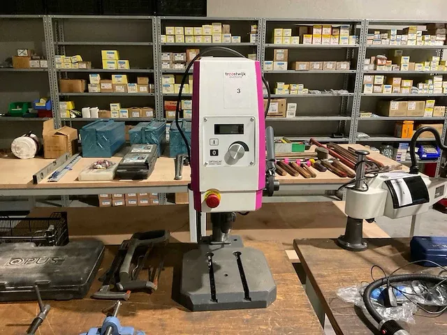 2020 optimum drill dx13v kolomboormachine - afbeelding 3 van  7