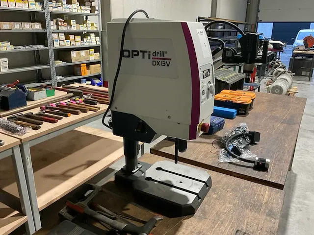 2020 optimum drill dx13v kolomboormachine - afbeelding 4 van  7