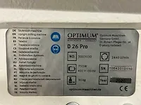 2020 optimum optidrill d26 pro kolomboormachine - afbeelding 2 van  10