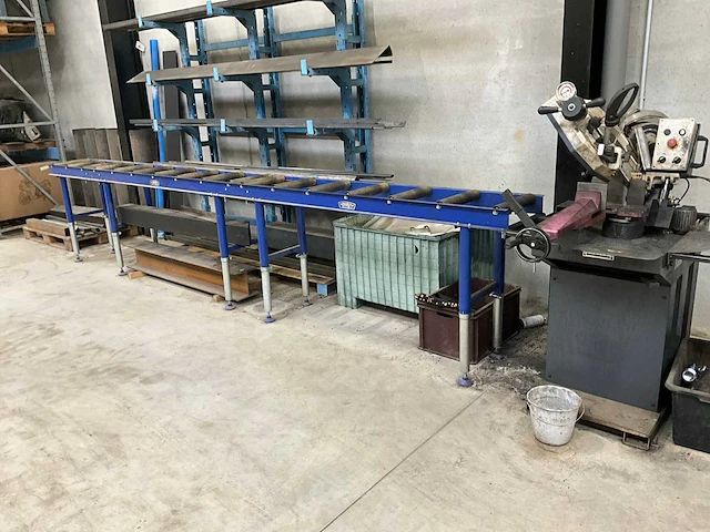 2020 optimum s 275n metaalbandzaagmachine - afbeelding 9 van  11