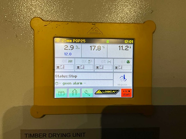 2020 parmatam pm1200 houtdroogkamer - afbeelding 4 van  15