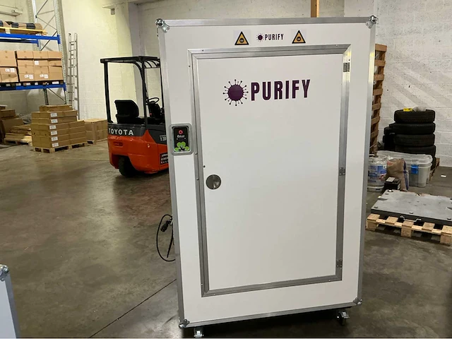 2020 purify uv-c kledingdesinfectiebox (clover) - afbeelding 1 van  14