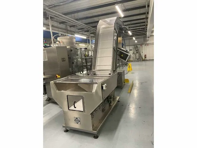 2020 rationator bez 580/2300/850 h rvs opvoerband - afbeelding 3 van  9