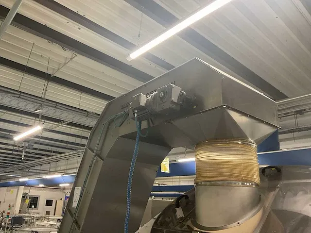 2020 rationator bez 580/2300/850 h rvs opvoerband - afbeelding 6 van  9