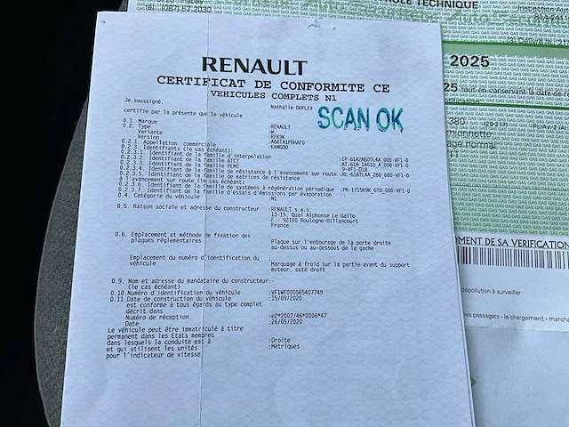 2020 renault kangoo lichte vracht - afbeelding 45 van  51