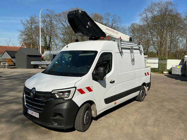 2020 renault master bestelwagen met hoogtewerker - afbeelding 1 van  31