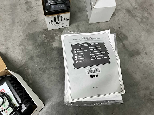 2020 sabo 47 accu grasmaaier - afbeelding 13 van  14