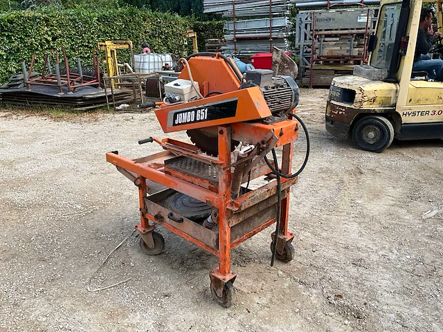 2020 saint gobain jumbo 651 steenzaagmachine - afbeelding 13 van  15