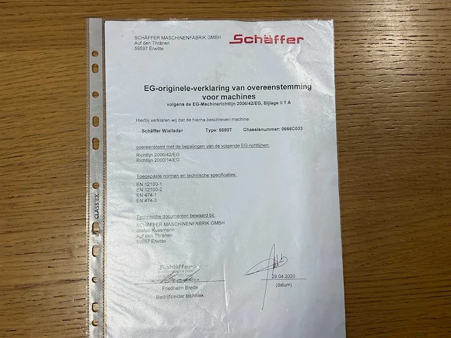 2020 schaffer t6680 shovel - afbeelding 41 van  41