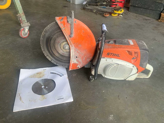 2020 stihl ts 800 betonzaag - afbeelding 1 van  7