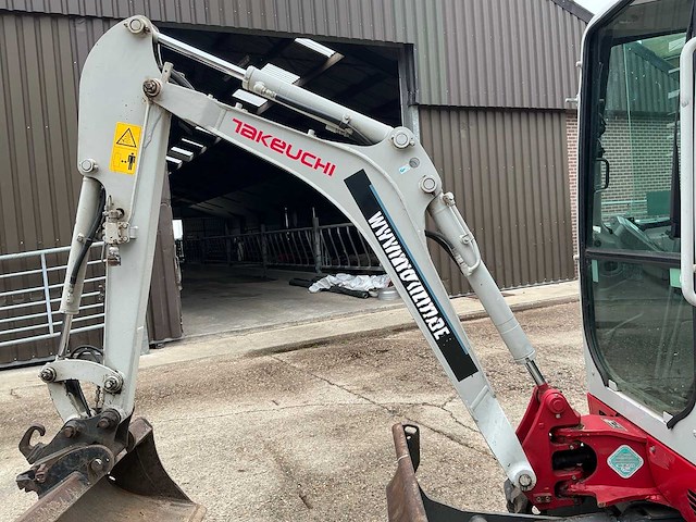 2020 takeuchi tb216 minigraafmachine - afbeelding 3 van  21