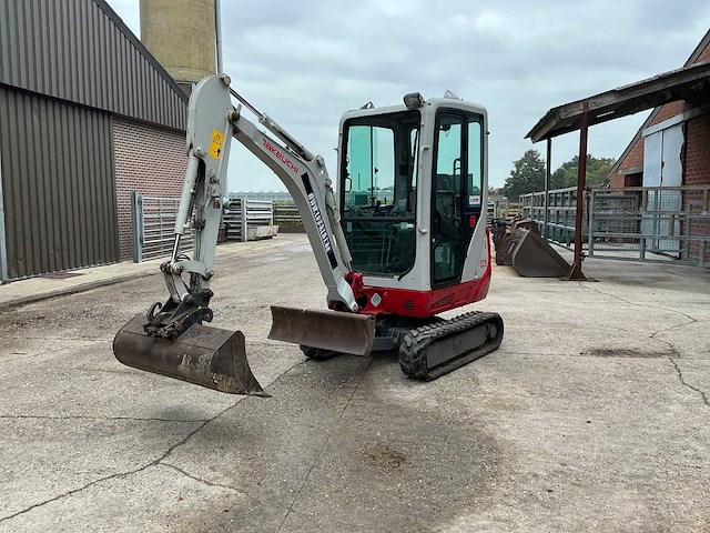 2020 takeuchi tb216 minigraafmachine - afbeelding 1 van  21