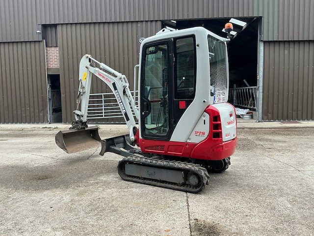 2020 takeuchi tb216 minigraafmachine - afbeelding 15 van  21
