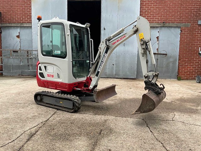 2020 takeuchi tb216 minigraafmachine - afbeelding 19 van  21