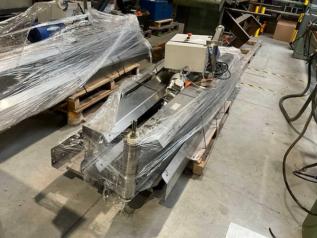 2020 tb10000-300 mobiele rvs transportband - afbeelding 3 van  7