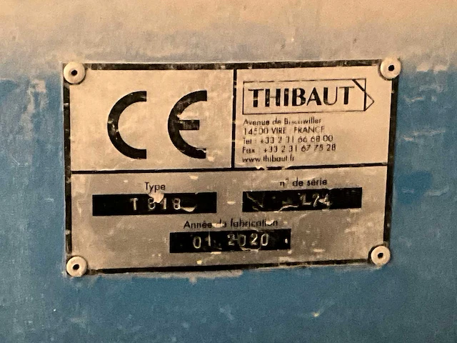 2020 thibaut t818 cnc steen bewerkingscentra - afbeelding 18 van  25