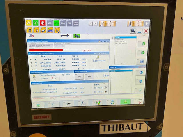 2020 thibaut t818 cnc steen bewerkingscentra - afbeelding 21 van  25
