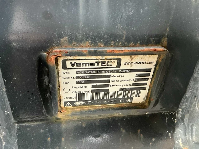 2020 vematec graafbak - afbeelding 4 van  4