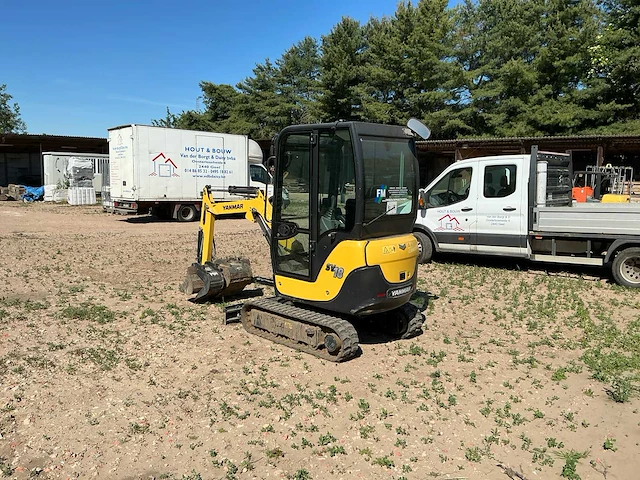 2020 yanmar sv18 minigraafmachine - afbeelding 23 van  27