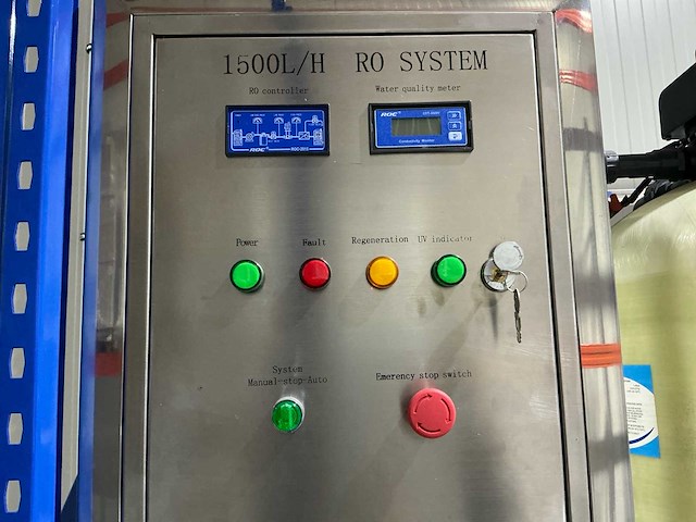 2020 zhpure 1500lph ro waterzuiveringsinstallatie + opslagtank - afbeelding 10 van  14