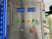 2020 zhpure 1500lph ro waterzuiveringsinstallatie + opslagtank - afbeelding 10 van  14