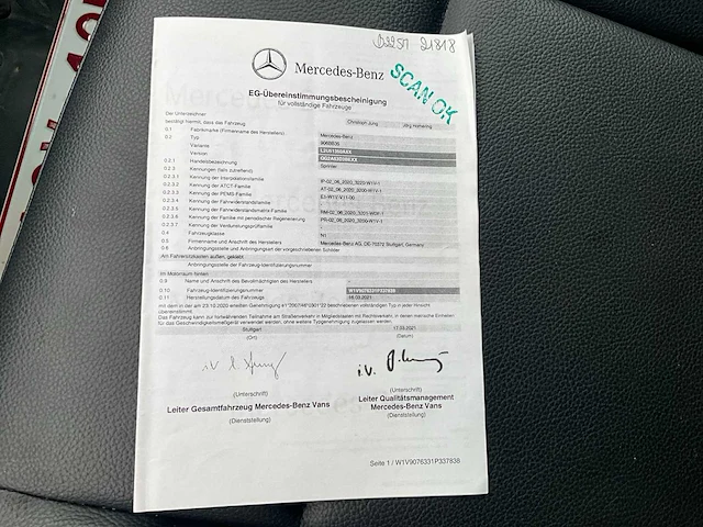 2021 - mercedes-benz sprinter - afbeelding 22 van  35