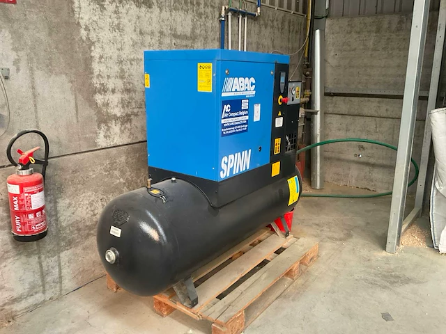 2021 abac spinn 7,5 xe schroefcompressor - afbeelding 2 van  6