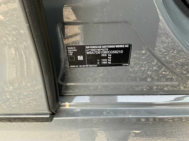 2021 bmw 745e - afbeelding 64 van  71